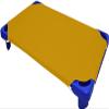 10 Pieces Toddlers Cot Sheets for Daycare Preschool Standard Size 23 x 51 Inch Soft Breathable Nap Sheet Polyester Cotton Gold Cot Sheet for Boys Girls Naptime Sleeping for Cots Mat view 1