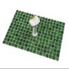 150 pcs, Dollhouse Flooring, 1:12 Scale Doll House Tiles, Miniature Checkerboard Floor, REDUCIO! (Emerald Gloss) view 3