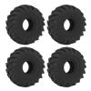 4Pcs 1.0 Inch Rubber Crawler Tires, Non Slip Rubber Tires with Better Grip RC for AXIAL SCX24 1/24 RC Crawler view 4