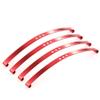 Red Super Soft Flex Leaf Springs4pcs Works on Tamiya F-350, Hilux and RC4WD Trail Finder view 2