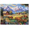 500 Piece Jigsaw Puzzle for Adults - Flowers, Mountain, Horse Themes - Funny Challenging Gift for Family Friends, 21 x 15 in view 1