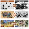 500 Piece Jigsaw Puzzle for Adults - Flowers, Mountain, Horse Themes - Funny Challenging Gift for Family Friends, 21 x 15 in view 3