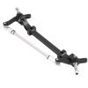 Akozon Premium Aluminium Alloy Front End Steering Wheel Axle - Compatibility with 1/14 RC Tractor Truck - Uniquely Designed RC Front Wheel Axle for Optimized view 1