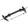 Akozon Premium Aluminium Alloy Front End Steering Wheel Axle - Compatibility with 1/14 RC Tractor Truck - Uniquely Designed RC Front Wheel Axle for Optimized view 3