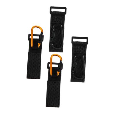 Vaguelly 4pcs Stroller Hooks for Bags Stroller Clip Hooks Slip Design for Carriage Cart Hanger