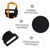 Vaguelly 4pcs Stroller Hooks for Bags Stroller Clip Hooks Slip Design for Carriage Cart Hanger view 2