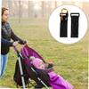 Vaguelly 4pcs Stroller Hooks for Bags Stroller Clip Hooks Slip Design for Carriage Cart Hanger view 4