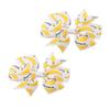 BBTDIN Baby Girls Banana Bow Hair Clips - Kids Girls Fruits Bowknot Hair Clips BBG94 (A1-White Bow) view 1