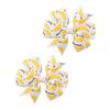 BBTDIN Baby Girls Banana Bow Hair Clips - Kids Girls Fruits Bowknot Hair Clips BBG94 (A1-White Bow) view 3