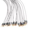 Akozon 20Pcs Premium Quality 2.4G ABS Aircraft Receiver Antenna Compatible with Port for Futaba FrSky | Length view 3