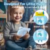 HALCONTORNO Bilingual English German Flash Cards - Deutsch Talking Flash Cards for Kids, Pocket Speech for Toddlers 3-12, Educational Learning Toys, Audible Gift Play Cards, Autism Sensory Toys (Blue) view 4