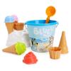 Toyland Bluey & Bingo 14 Piece Bucket & Scoop Set with Ice Cream Cones - Sand & Water Play Sandbox - Beach Toys view 1