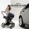 Cybex Cloud G Lux Comfort Extend Infant Car Seat with Anti-Rebound Base, Load Leg, Linear Side Impact Protection, Latch Install, Ergonomic Full Recline, Extended Leg Rest, Hibiscus Red view 2