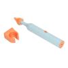 Baby Bottle Brush Cleaner Baby Bottle Cleaning Brush Set Quick Removal Straw Brush Silicone for Home (Blue) view 3