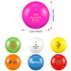 100 Pack Custom Stress Relief Foam Balls with Logo, Bulk Ball Shape Personalized Foam Balls, Anxiety Stress Relief Stress, Perfect for Office, Travel or Home view 4