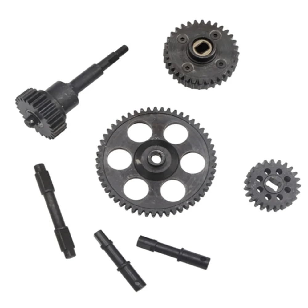 DAYUDDRICAR for AXIAL RBX10 1/10 RC Car Metal Gearbox Transmission Gears Differential Gear Set Replacement for AXIAL RBX10 1/10 RC Car Accessories Part