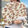 Belidome Capybara Car Seat Covers for Baby Stroller Canopy Stretch Scarf Breastfeeding Covers Soft Stretch view 2