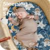 Bassinet Sheets for Baby Boy Girl, TotBasic Buttery Soft Universal Bassinet Fitted Sheet, Compatible with Halo, Mika Micky, Baby Delight, Dream On Me, Maxi COSI & More Bassinet Mattress view 2