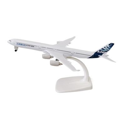 PHYUIDS for: Alloy Metal A340 Airbus A340-600 Airline Aircraft Model Casting
