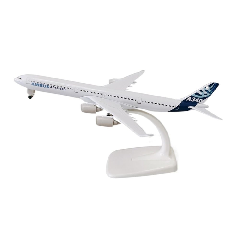 PHYUIDS for: Alloy Metal A340 Airbus A340-600 Airline Aircraft Model Casting