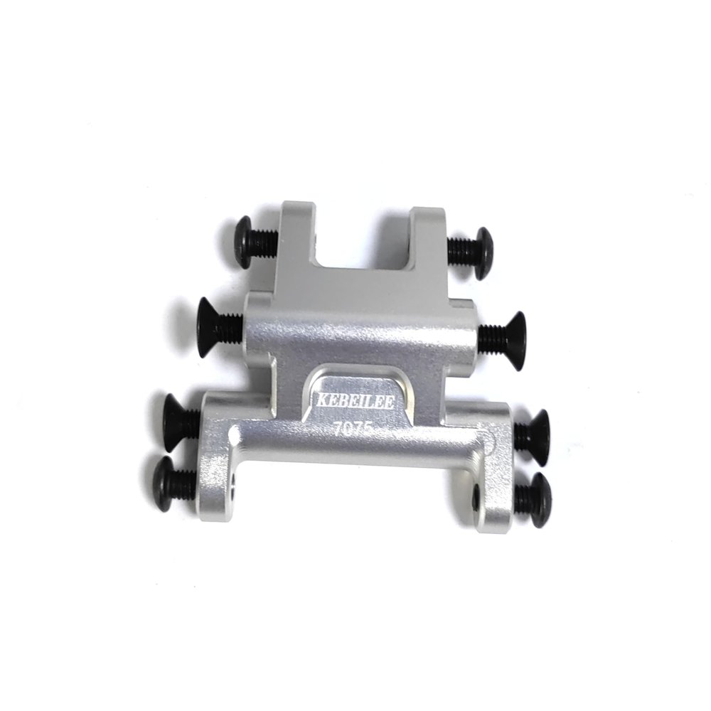 KEBEILEE CNC Alu7075 Front Suspension Mount for Losi Promoto MX 1:4 LOS261010 (Silver)