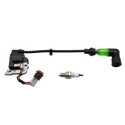 FLMLF 23CC~71CC Engine Visible Flashing Spark Plug+Ignition Coil Kit for 1/5 HPI ROFUN ROVAN KM Baja Losi FG GoPed RedCat Rc Parts (Green)