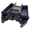 Aluminium Tall Battery Mount Hold-Downs for Traxxas 1/6 XRT Monster Truck - Blue view 4