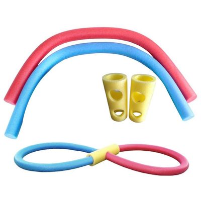 2 Pcs Pool Noodles 59 Inch Foam Swim Noodles Creative Kids Accessory DIY Projects with Connectors (Random)