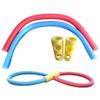 2 Pcs Pool Noodles 59 Inch Foam Swim Noodles Creative Kids Accessory DIY Projects with Connectors (Random) view 1