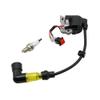 FLMLF 23CC~71CC Engine Visible Flashing Spark Plug+Ignition Coil Kit Yellow for 1/5 HPI ROFUN ROVAN KM Baja Losi FG GoPed RedCat Rc Parts view 4
