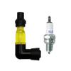 FLMLF 23CC~71CC Engine Visible Flashing Spark Plug + Ignition Coil Cap Yellow for 1/5 Hpi Rofun Km Rovan Baja LT FG GoPed Redcat Rc Car Parts view 2