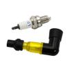 FLMLF 23CC~71CC Engine Visible Flashing Spark Plug + Ignition Coil Cap Yellow for 1/5 Hpi Rofun Km Rovan Baja LT FG GoPed Redcat Rc Car Parts view 3