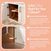 Hidden Helper Montessori Step Stool for Toddlers, Foldable Toddler Two Step Stool for Bathroom Sink & Kitchen Helper, Wooden Folding Stool for Kids Ages 2-5 view 2