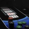 70" x 35" Poker Mat, Texas Hold'em Poker Topper Rubber Mat Up to 10 Players, Poker Table Top Layout with Storage Bag, Poker Topper for Poker Games, Blackjack, Casino view 4