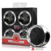REDSPIDER 1.9 Beadlock wheels aluminium1.9 wheels4pcsfor Axial SCX10 UTB10 TRX4 TRX6 Redcat Gen7 Gen8 VS4-10 Wheel hub Upgrade. (Black silver edge) view 1
