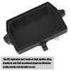 hopsupRC RC Aluminum Receiver Box Cover ESC Bracket Mounting Bracket Upgrade Parts for 1/5 X-MAXX 6S, 1/5 X-MAXX 8S, 1/6 4WD 4X4 XRT 8S Monster Truck RC Car.Black. view 3