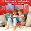 Britik Pop Up Play Tent for Kids Aged 3-5 Years Old Boys and Girls : Fire Truck Tent Playhouse Toy Play Tents for Toddlers 3-5 Kids Tent Indoor Outdoor Playhouse Toys for 3 + Year Old, Fire Truck view 4