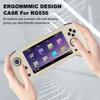 FIOPAZ Silicone Protective Case for RG556, Only Compatible with Anbernic RG 556 Handheld Game Console Anti-Scratch Washable Soft Skin Case (White) view 2