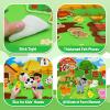 Dr.Rapeti Farm Animals Felt Story Board Set 41PCS Preschool Farmhouse Barnyard Theme Busy Board Story Set Storytelling Early Learning Interactive Play Kit Wall Hanging for Toddlers Kids Children 4+ view 3