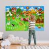 Dr.Rapeti Farm Animals Felt Story Board Set 41PCS Preschool Farmhouse Barnyard Theme Busy Board Story Set Storytelling Early Learning Interactive Play Kit Wall Hanging for Toddlers Kids Children 4+ view 4