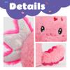 Cuteoy Talking Axolotl Repeat What You Say Musical Stuffed Animal Shaking Singing Plush Toy Electric Interactive Animated Salamander Plushies for Kids Girls Boys Birthday view 3