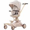 Lightweight Folding Stroller Wagon for Baby & Toddler Travel, 360 Reversible Seat, Adjustable Canopy with Storage Basket, Airplane-Friendly Compact Umbrella Stroller view 1