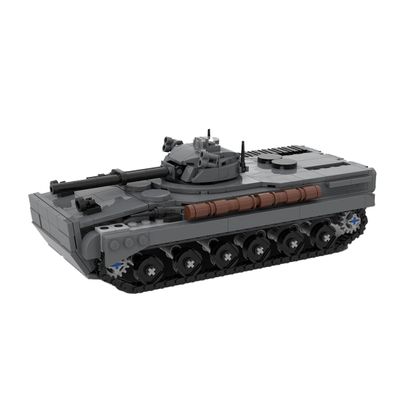 BrickCraftWorks Military Armored Car Model Blocks Set, MOC-173268 Soviet BMP-3 Infantry Fighting Vehicle Toys Building Blocks Set (590PCS), K0D4XMR17T48TOM15Y