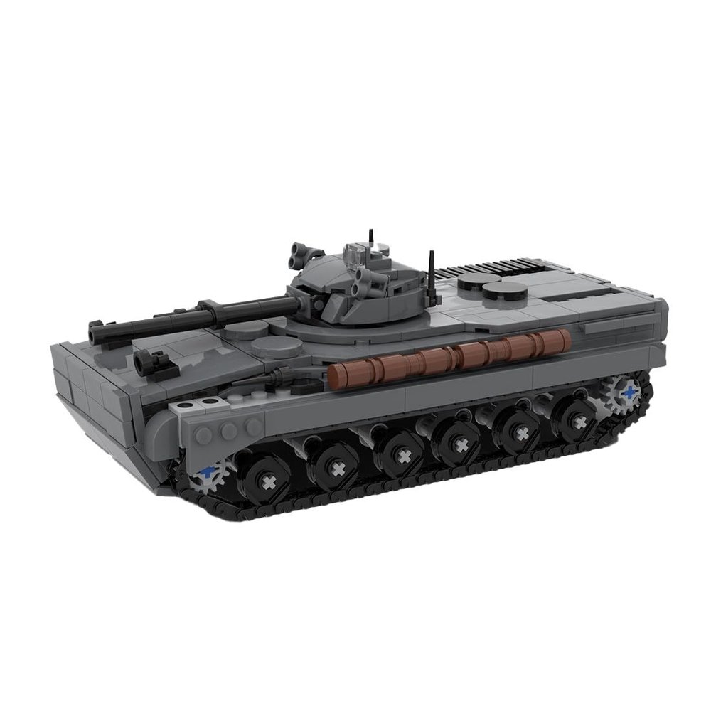 BrickCraftWorks Military Armored Car Model Blocks Set, MOC-173268 Soviet BMP-3 Infantry Fighting Vehicle Toys Building Blocks Set (590PCS), K0D4XMR17T48TOM15Y