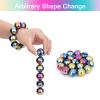 BBfancy 27Pcs Magnet Rainbow Ball Fidget Toy, DIY Hematite Stones Toys for Adults, Science Kit for Anxiety Relief, Magnetic Rattle Snake Birthday Gift Filler Stuffer Party Favors view 4