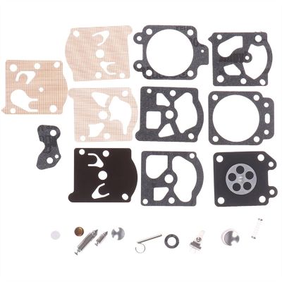 Carb Carburetor Diaphragm Gasket Needle Repair Kit Chainsaw for K20-WAT Replacement Parts(1 set)
