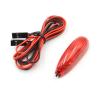 5V 12V Intelligent LED Night Flight Navigation Searching Light Red Green Blue White with BB Buzzer JR Plug for RC Airplane Model (1PC 12V Red) view 2