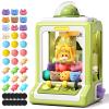 Claw Machine for Kids, Mini Vending With Game Coins & Music, Prize Dispenser Toys for Girls and Boys, Electronic Claw Game for Party Birthdays, Includes 30 Mini Toys (Dinosaur) view 1