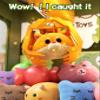 Claw Machine for Kids, Mini Vending With Game Coins & Music, Prize Dispenser Toys for Girls and Boys, Electronic Claw Game for Party Birthdays, Includes 30 Mini Toys (Dinosaur) view 2