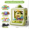 Claw Machine for Kids, Mini Vending With Game Coins & Music, Prize Dispenser Toys for Girls and Boys, Electronic Claw Game for Party Birthdays, Includes 30 Mini Toys (Dinosaur) view 4